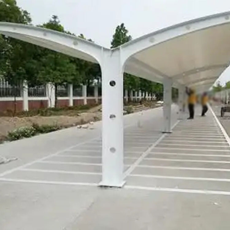 清远膜结构电动车棚