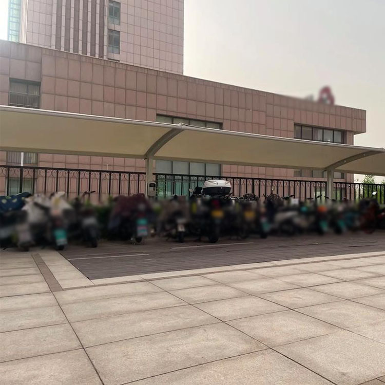 清远膜结构电动车棚