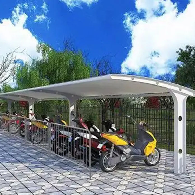 清远膜结构电动车棚